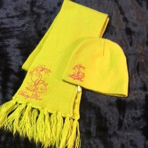 Baby Phat beanie and scarf set from the 90’s